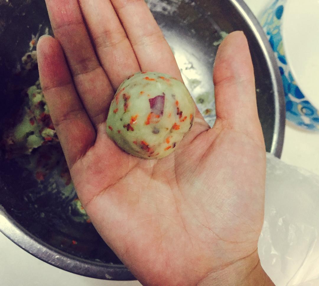 桂蜜红薯小麻球的做法 步骤5