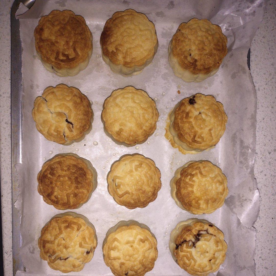老式月饼（类似桃酥口味）