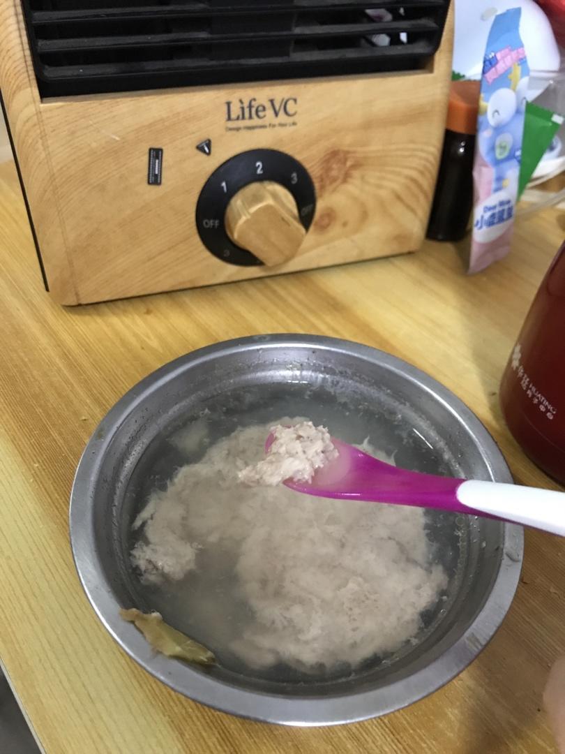 超嫩的肉饼汤