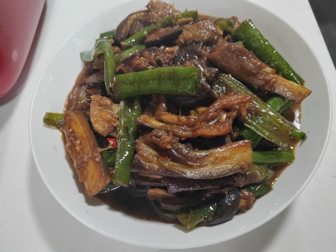 辣椒炒茄子