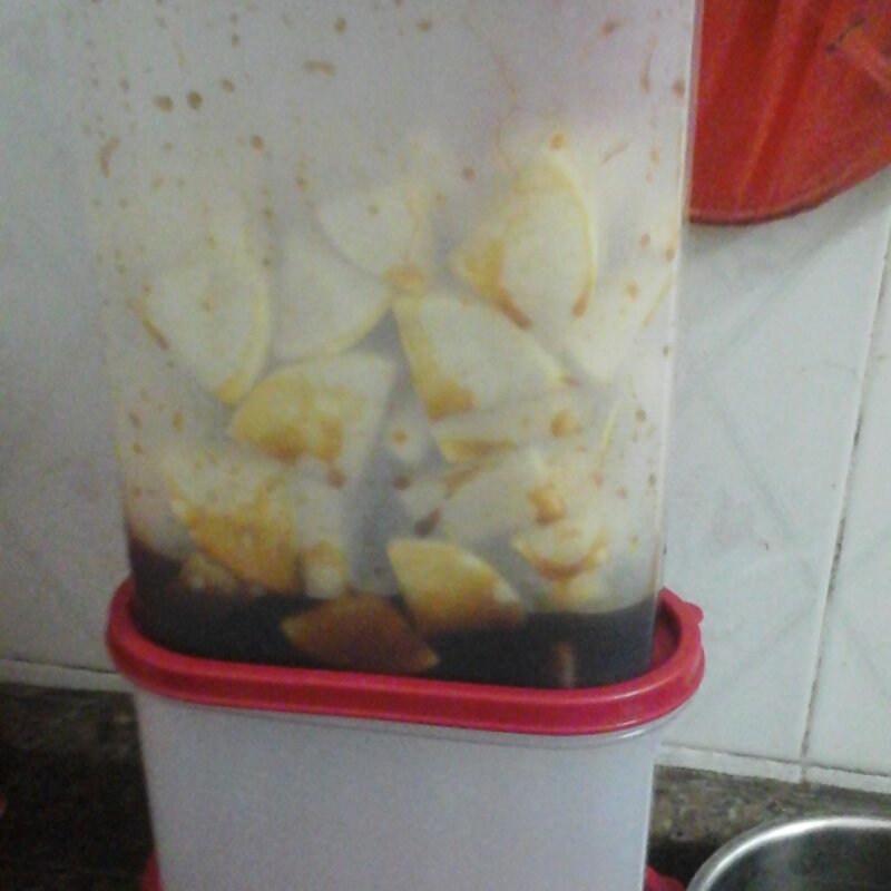 元气囝仔上的日式腌萝卜