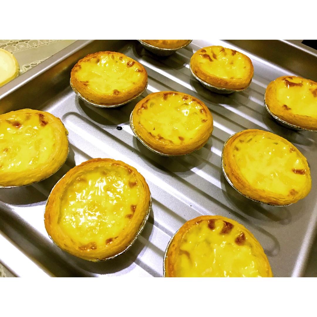 超完美味道超正的蛋挞配方，比KFC的还要嫩还要香~做过最好吃的蛋挞配方