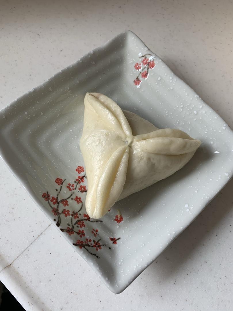 念念不忘的软糯黑米（紫糯米）馅糖三角、馒头包子、发面饼（一次发酵）