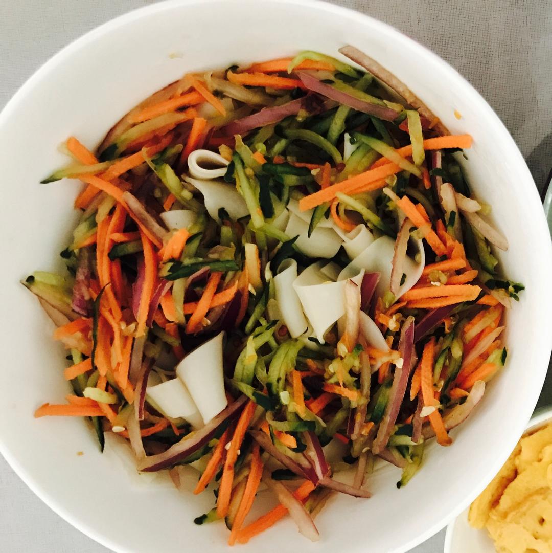 凉拌鹅肠粉的做法