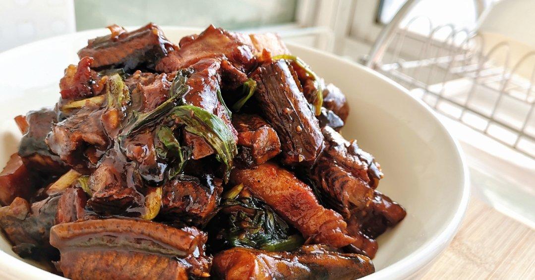 黄鳝烧红烧肉