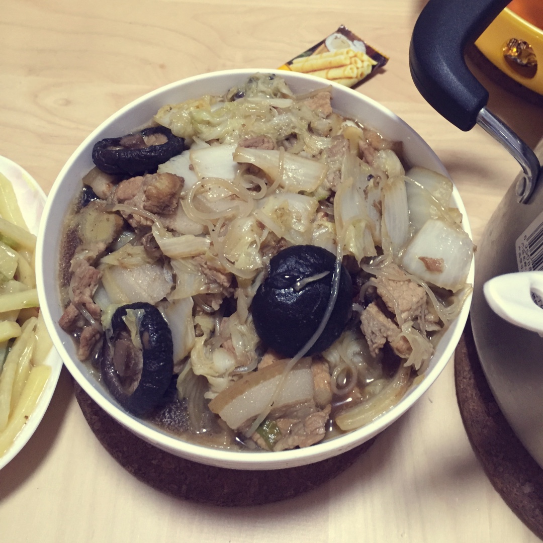 白菜炖粉条