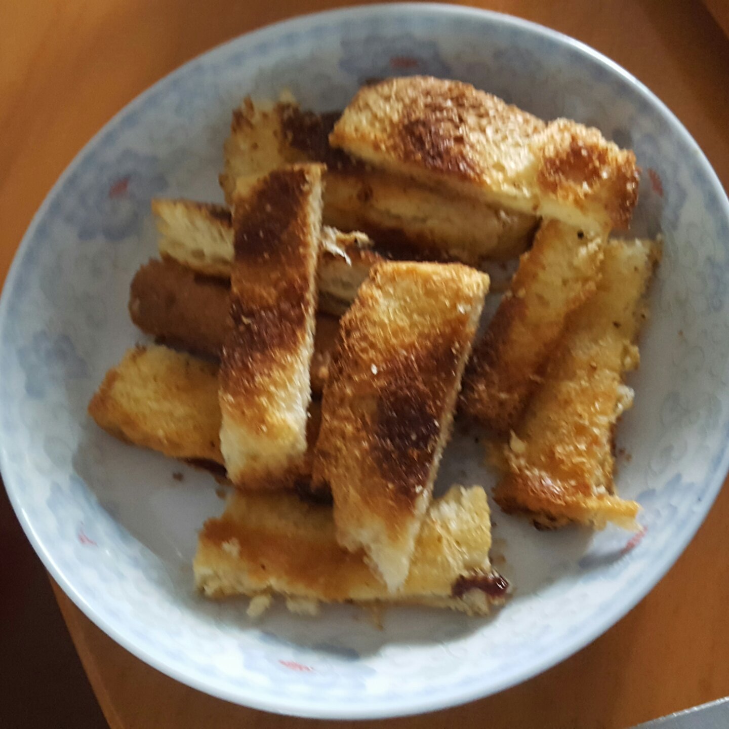 简单版蜂蜜厚多士