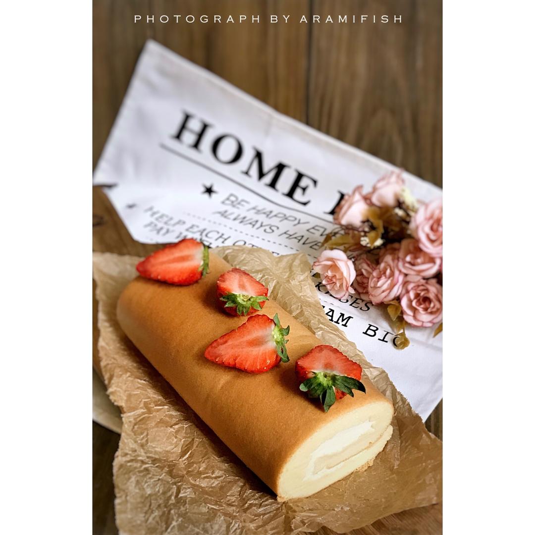 原味蛋糕卷(后蛋法)