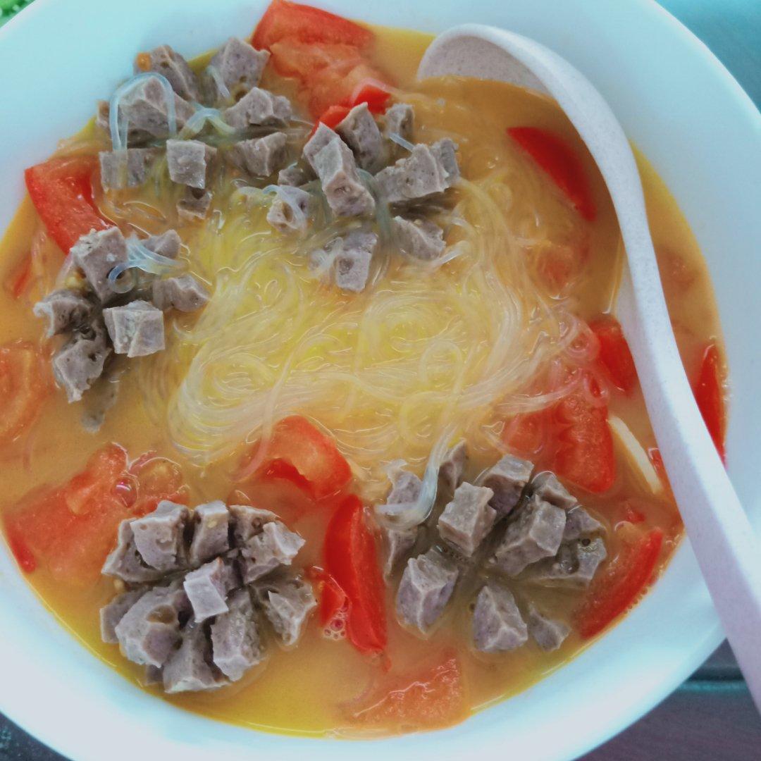 番茄牛肉丸子汤