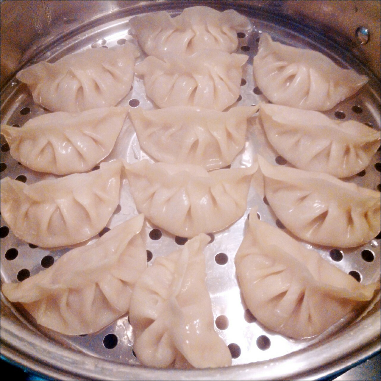 西葫虾仁鲜肉水饺