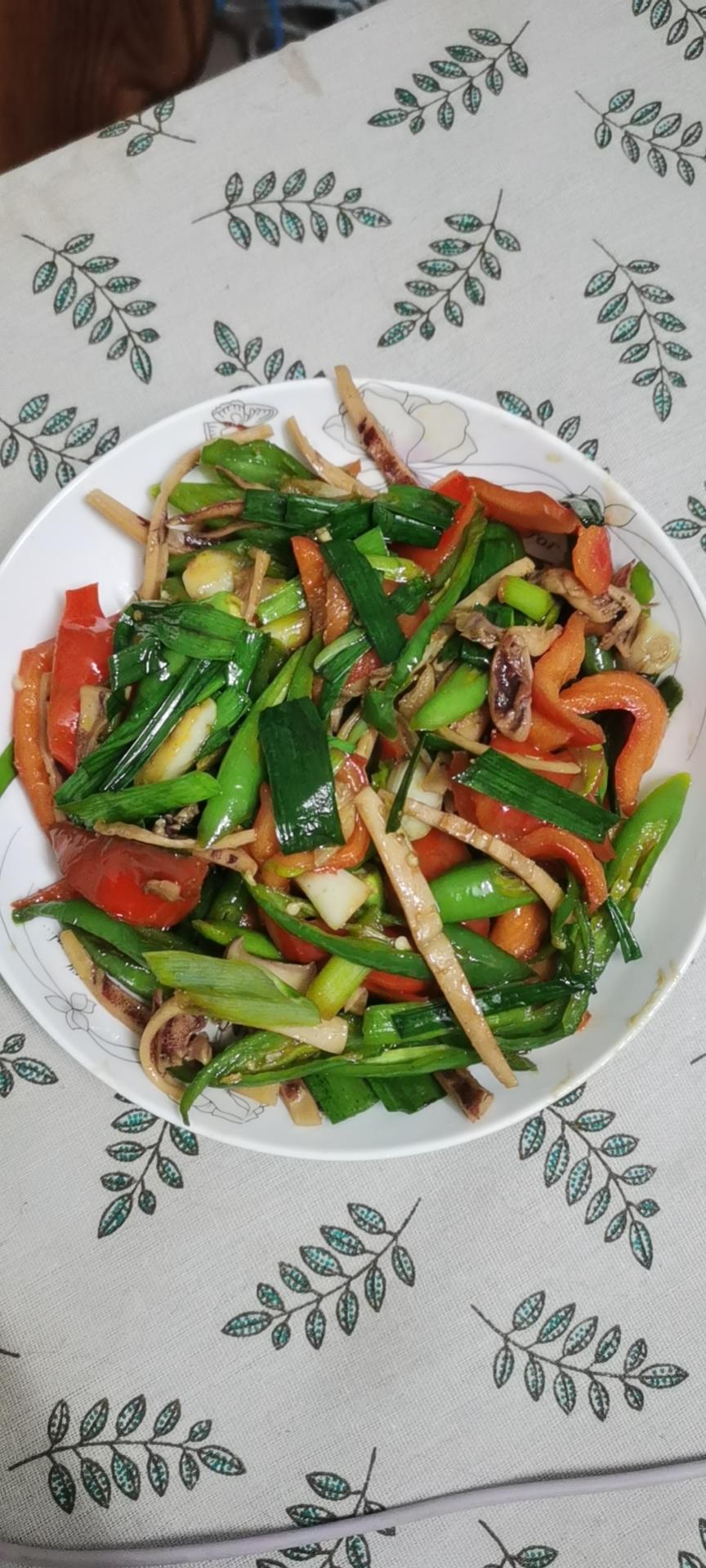 辣炒鱿鱼干