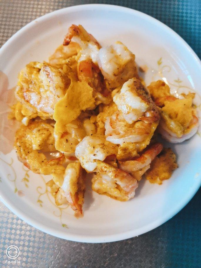 香煎黑虎虾