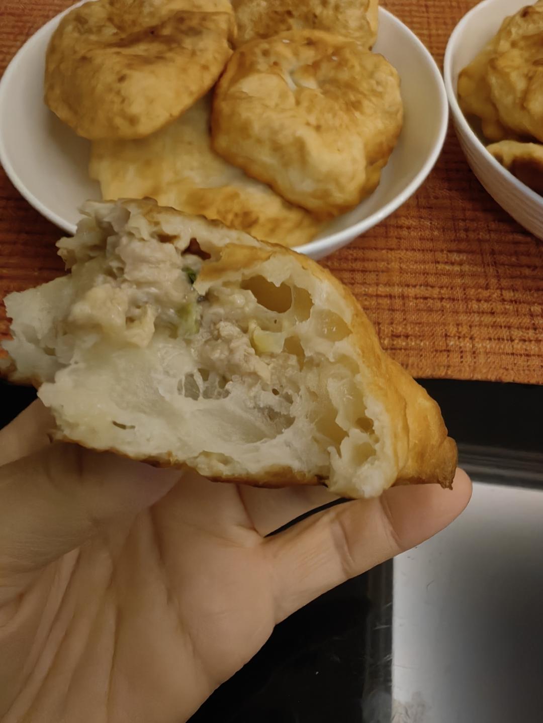 发面肉饼