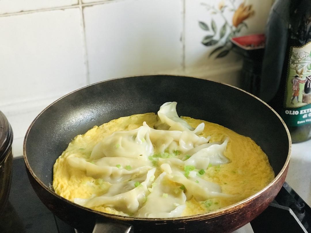 鸡蛋煎饺