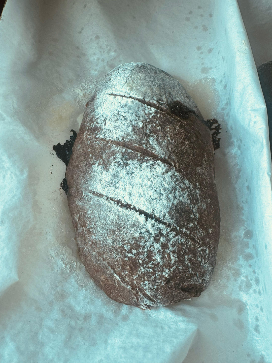 巧克力爆浆欧包