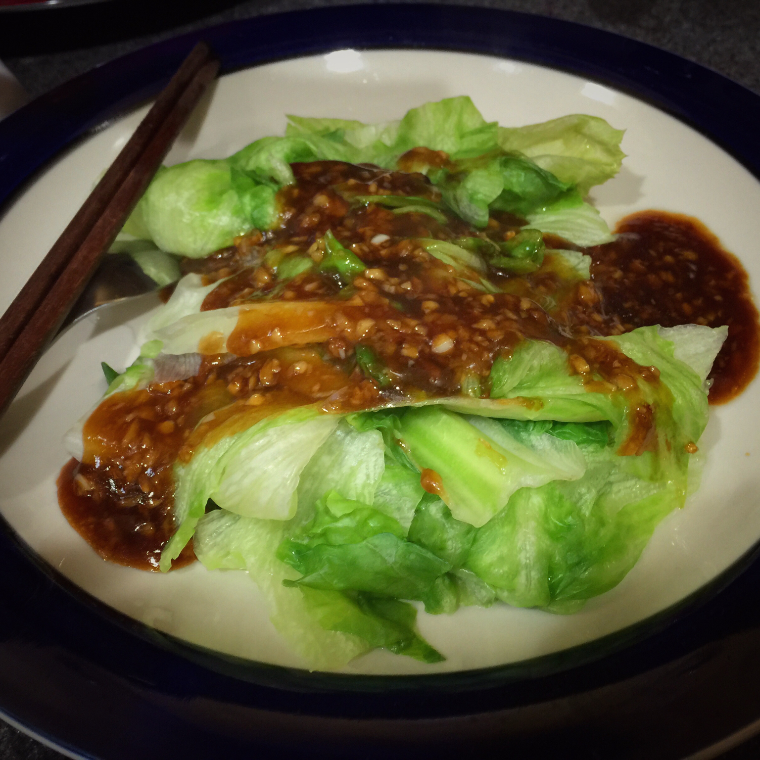 家常菜 蚝油生菜