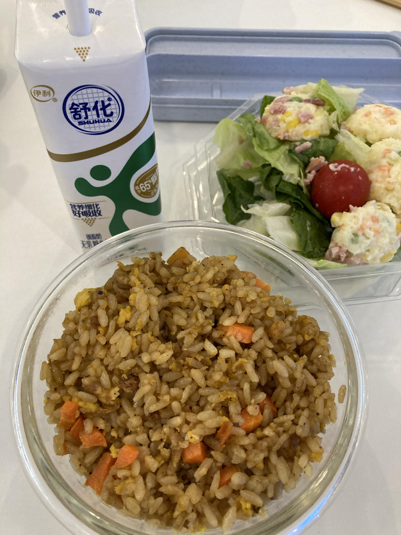 好吃到舔盘的酱油炒饭！