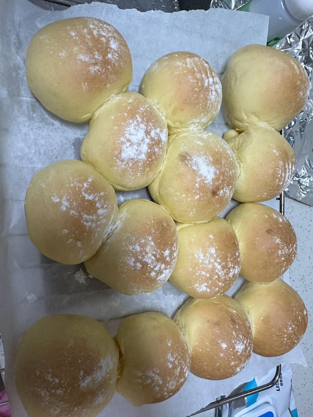 超软淡奶油餐包，无需黄油快速出膜，棉花般柔软