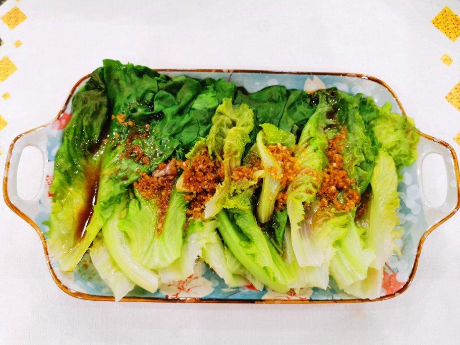 白灼生菜