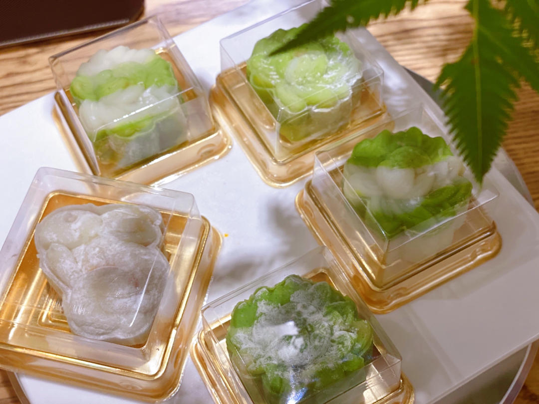 🥮高颜值｜冰皮月饼—6重口味，3天依然软糯Q弹｜快手简单美味｜无需烤箱