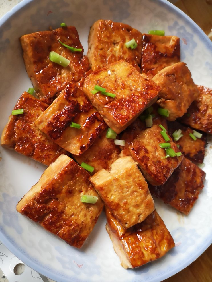 香煎豆腐(烧烤铁板味)