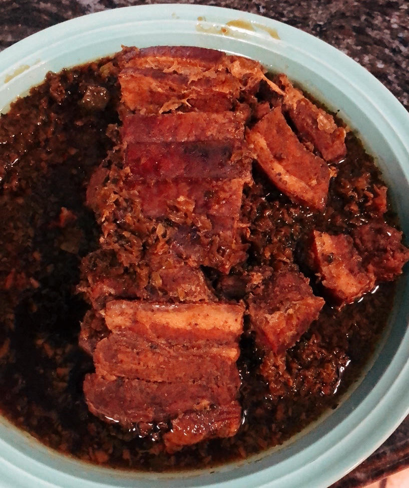 秒杀餐馆的咸烧白（芽菜扣肉）