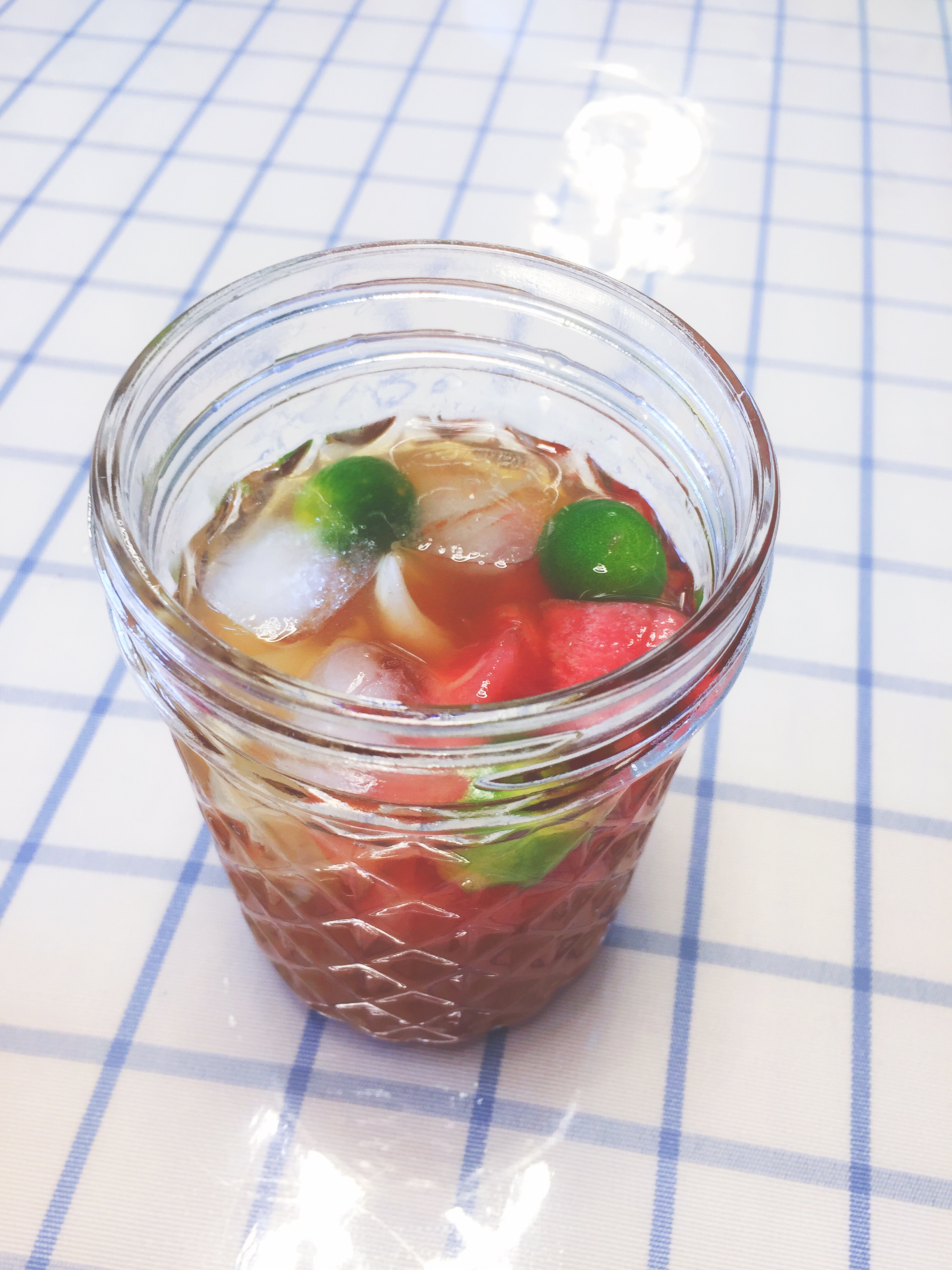 夏日特饮—【超大杯水果满满茶】的做法
