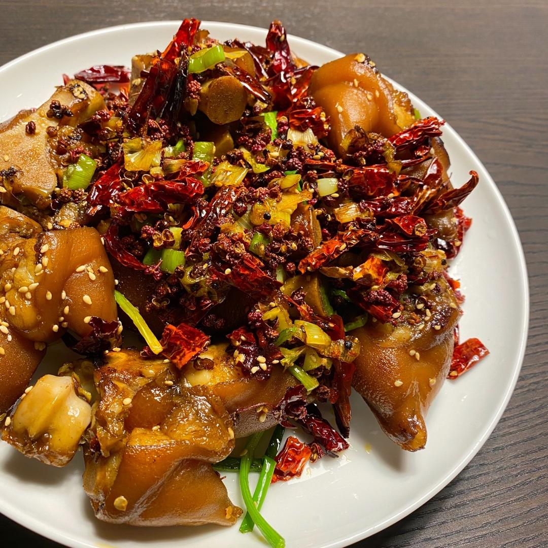 gorgeousk做的辣子蹄花