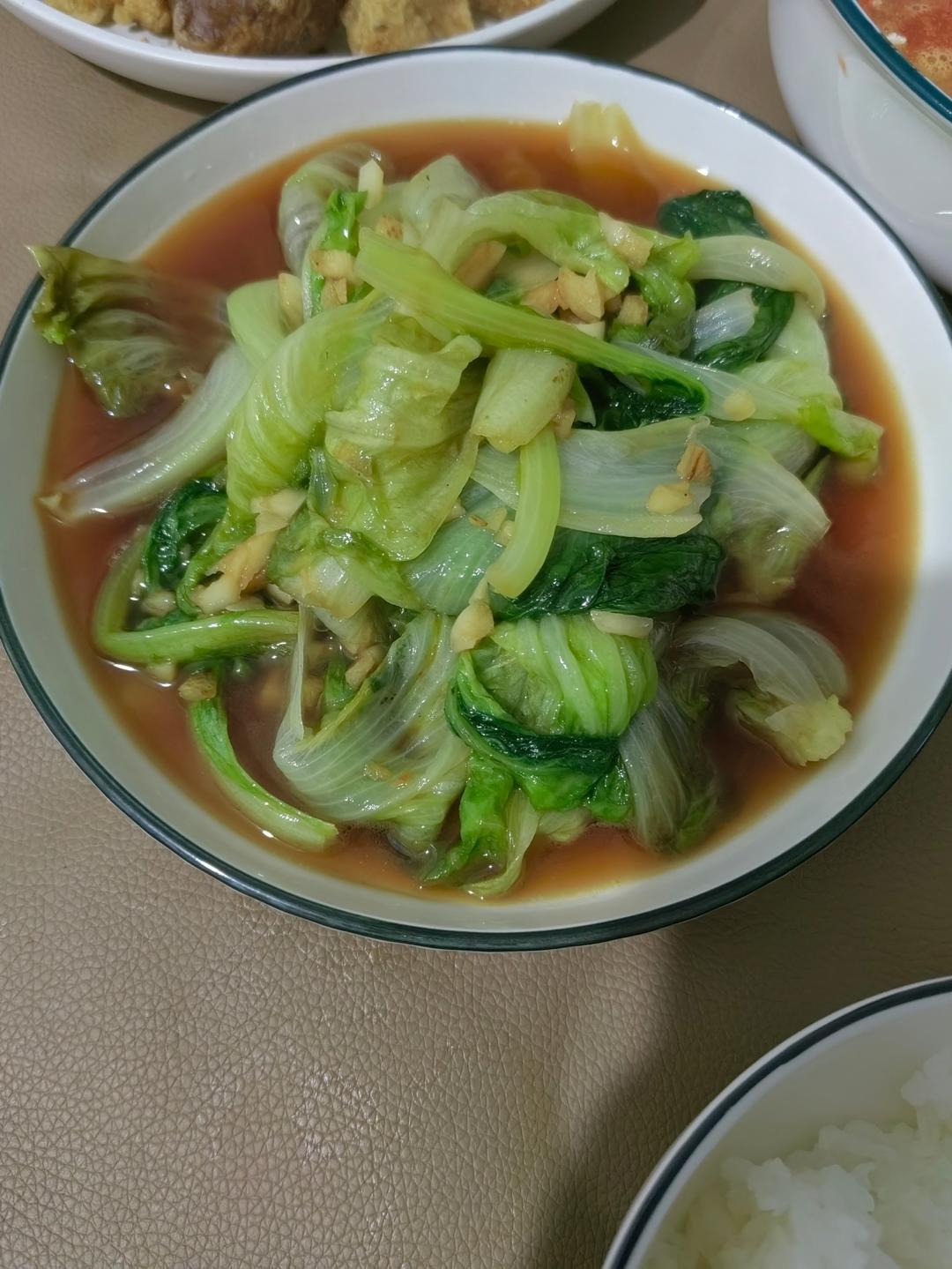 蚝油生菜
