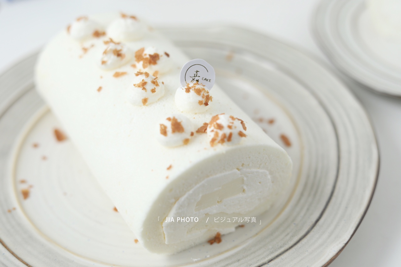 大白兔奶冻蛋糕卷 蛋白卷