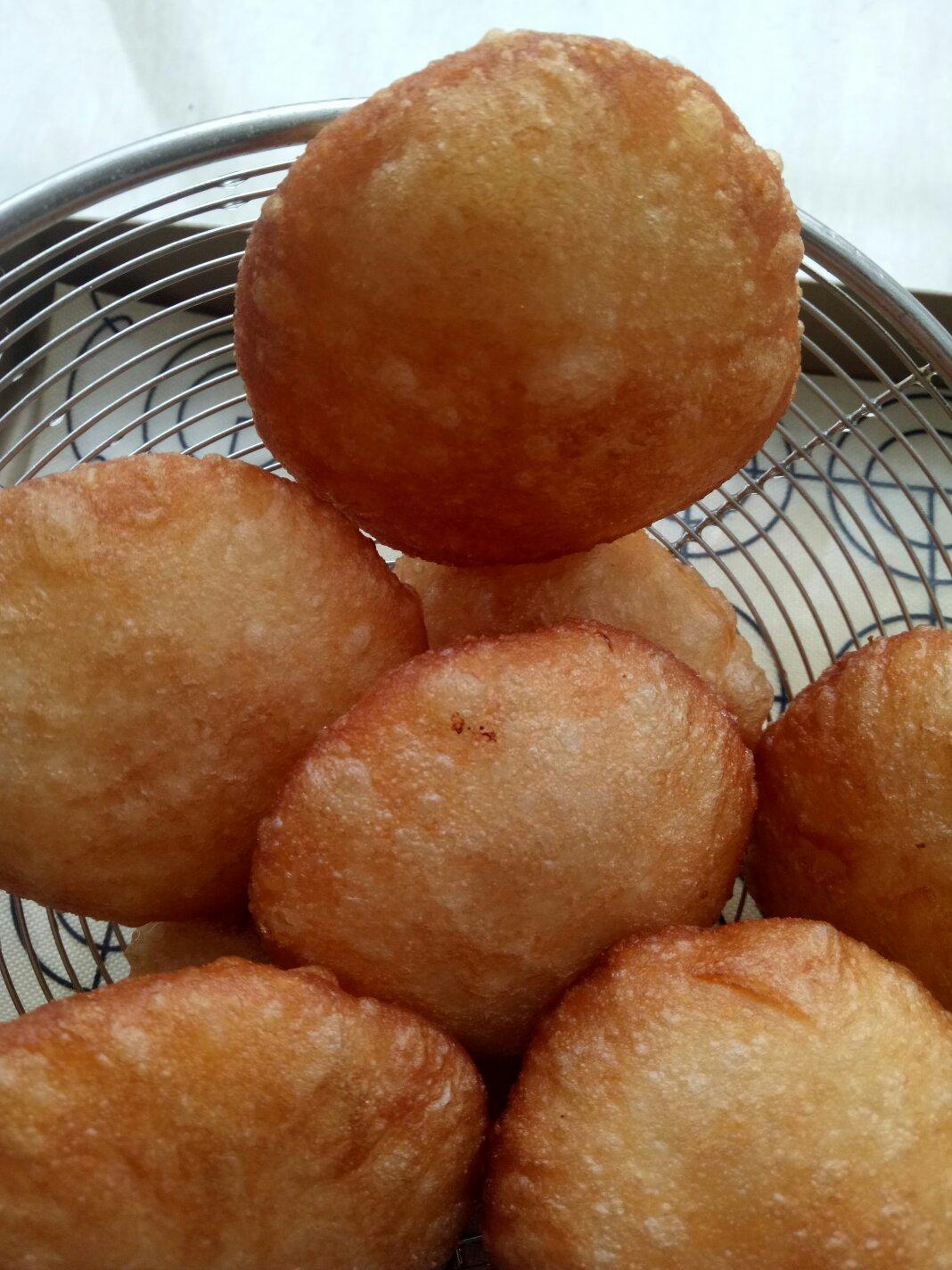 轻言慢语做过炸糖糕第一次炸糖糕android 拍摄于