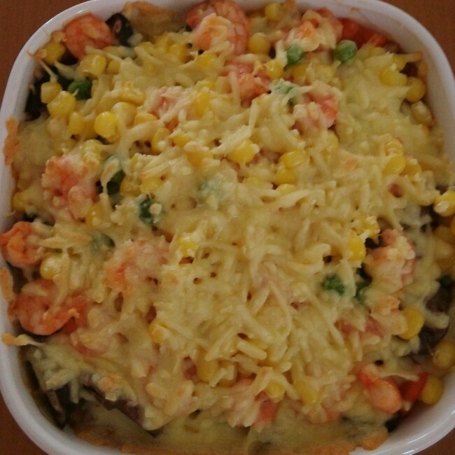海鲜芝士焗饭