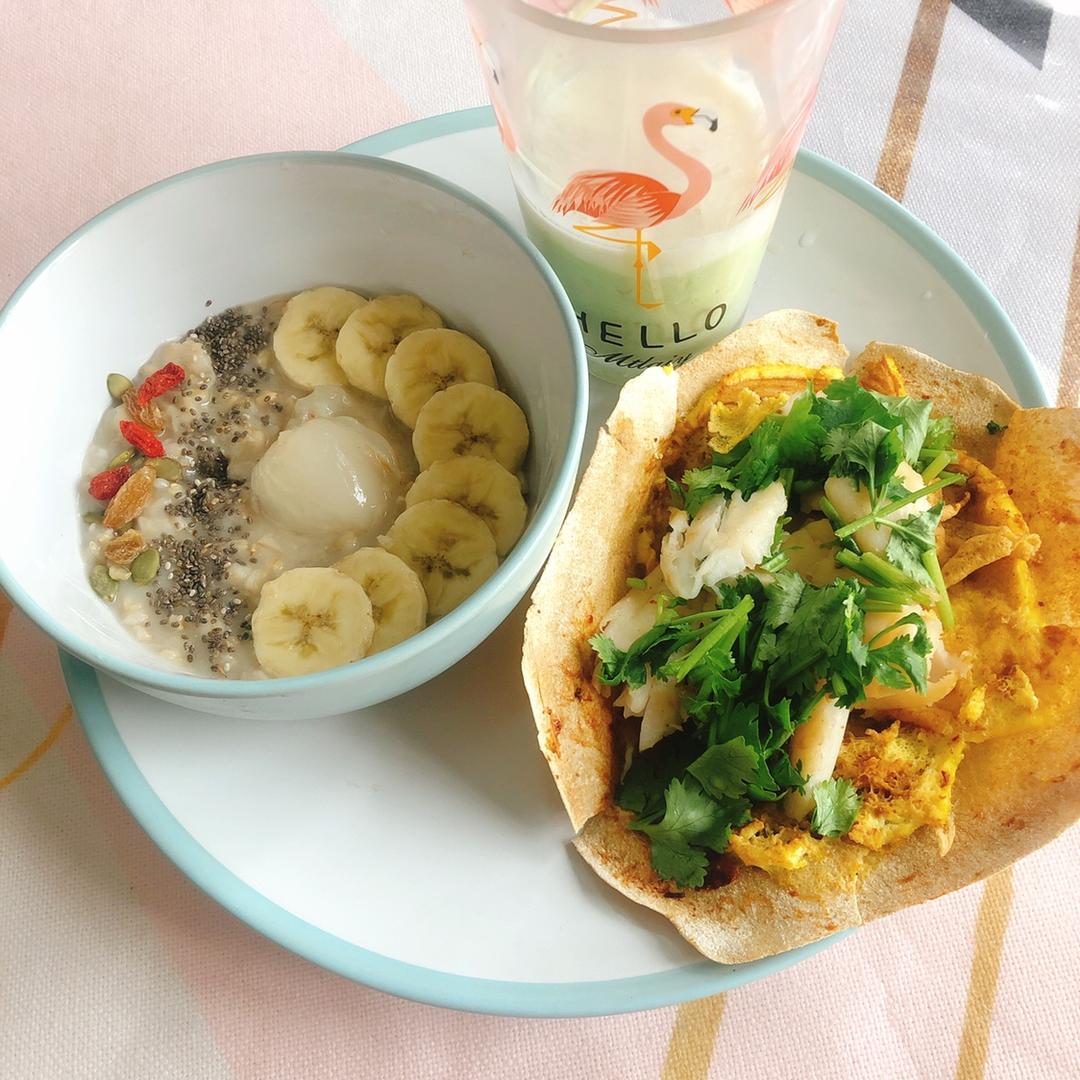 减脂期的全麦面饼