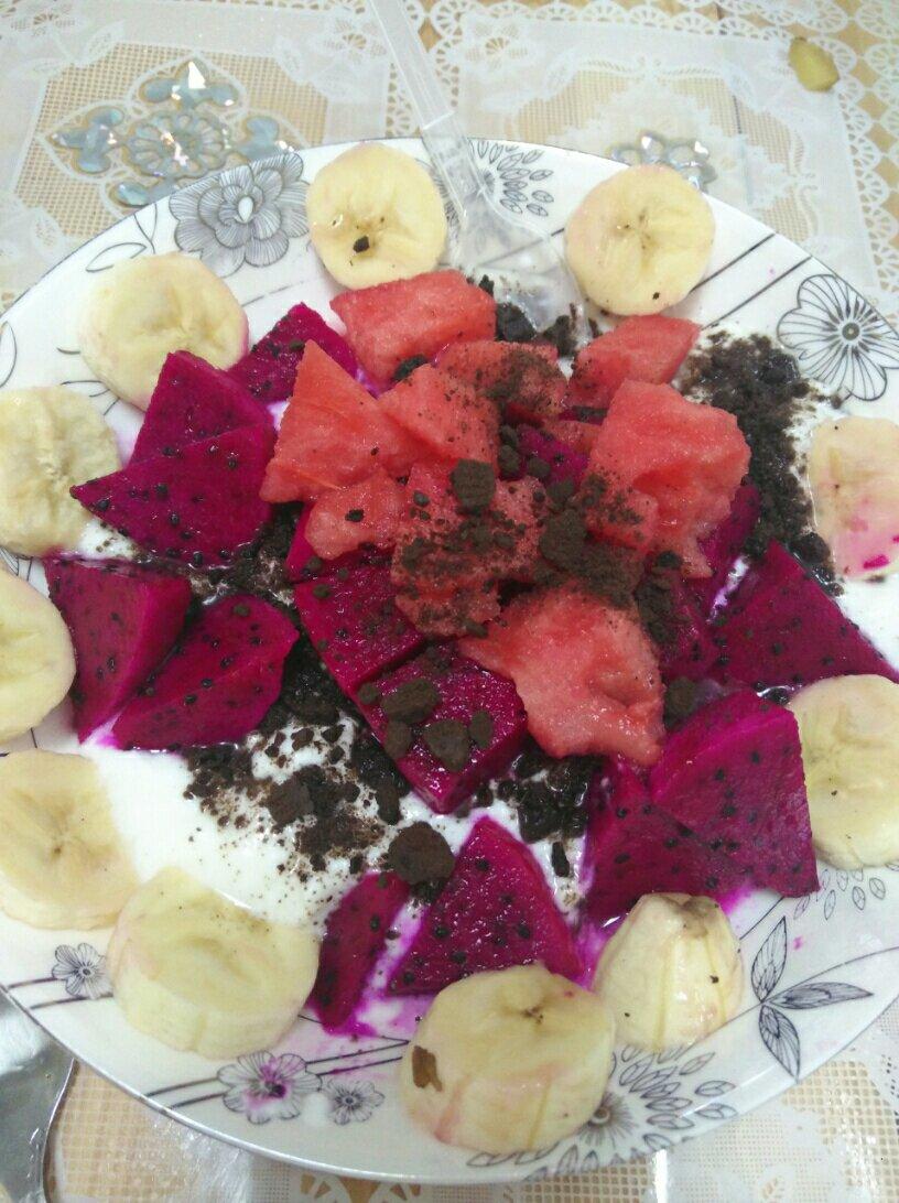 奥利奥水果酸奶杯