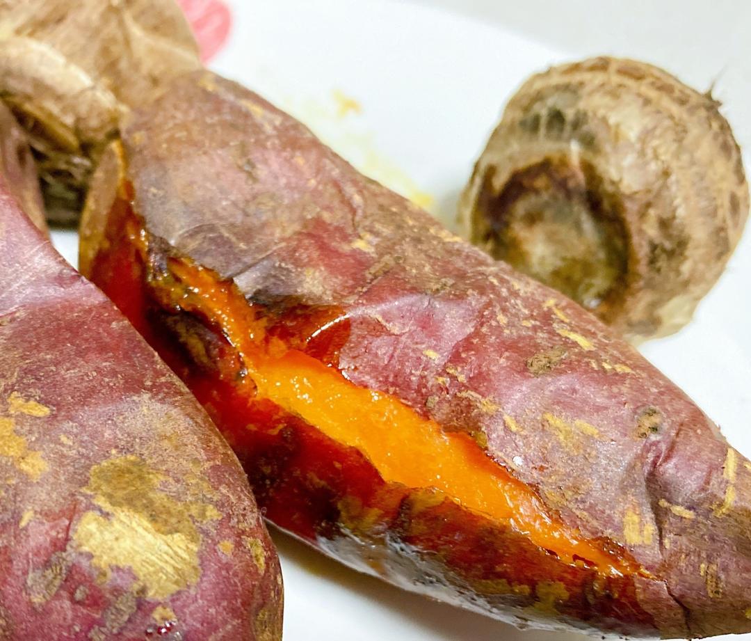烤箱烤红薯