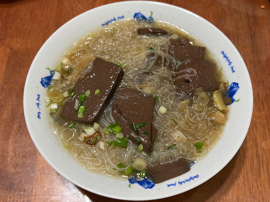 鸭血粉丝汤（无浓汤宝）