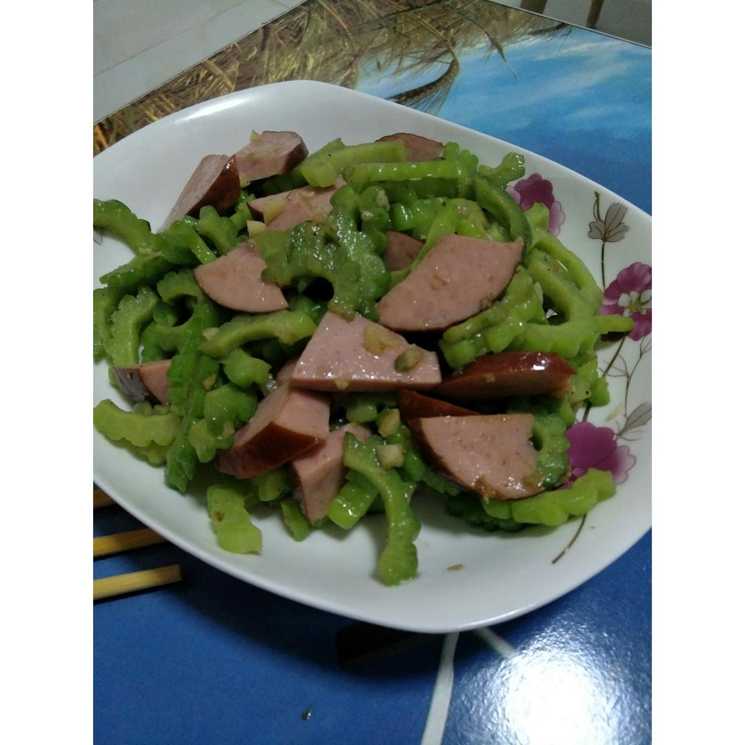 清炒苦瓜