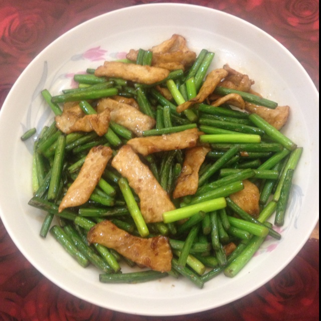 蒜薹炒肉