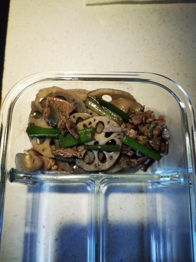 藕片炒五花肉