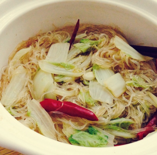 cc厨房の白菜煨粉丝