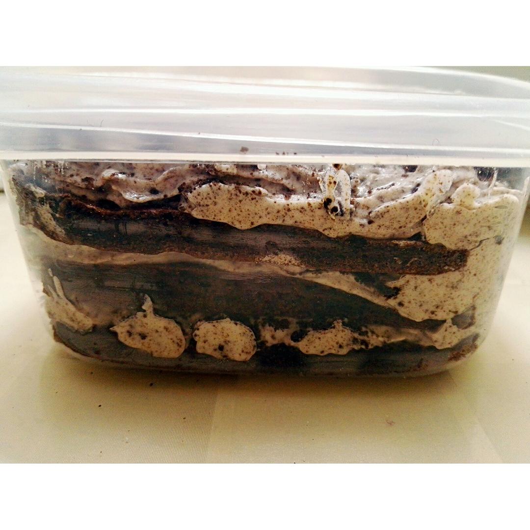 好吃到流泪的奥利奥咸奶油盒子蛋糕
