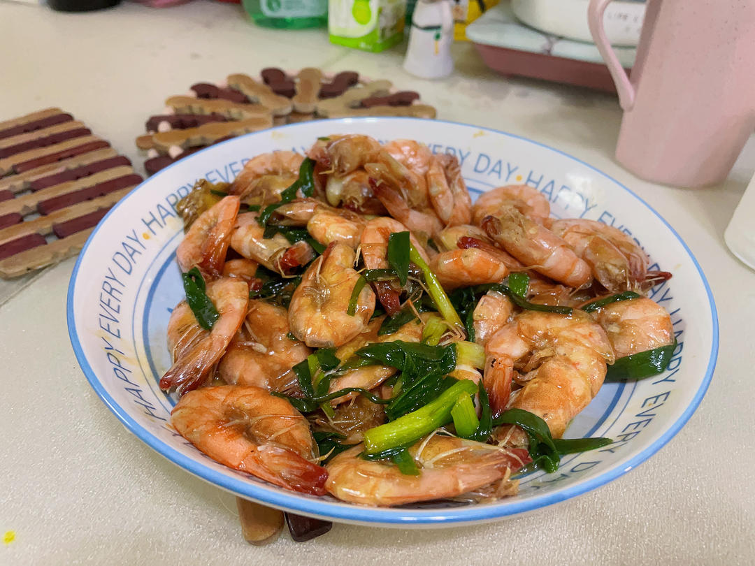 听说这是小朋友最爱吃的红烧虾🦐