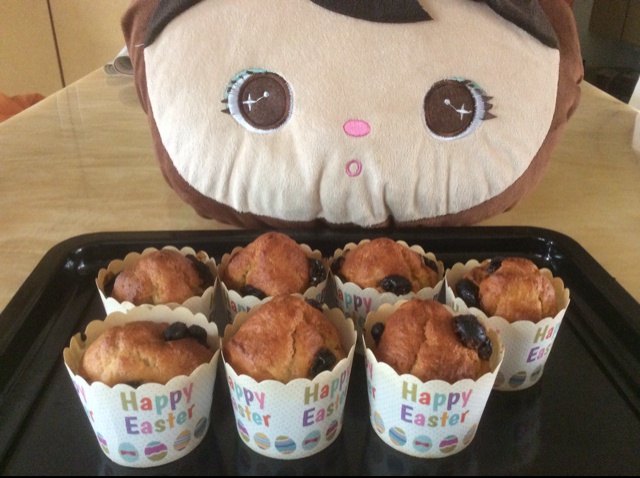 快手香蕉纸杯蛋糕