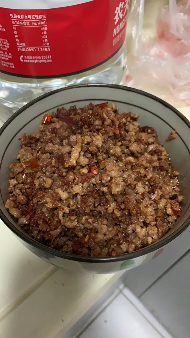 芹菜肉臊子（川味）