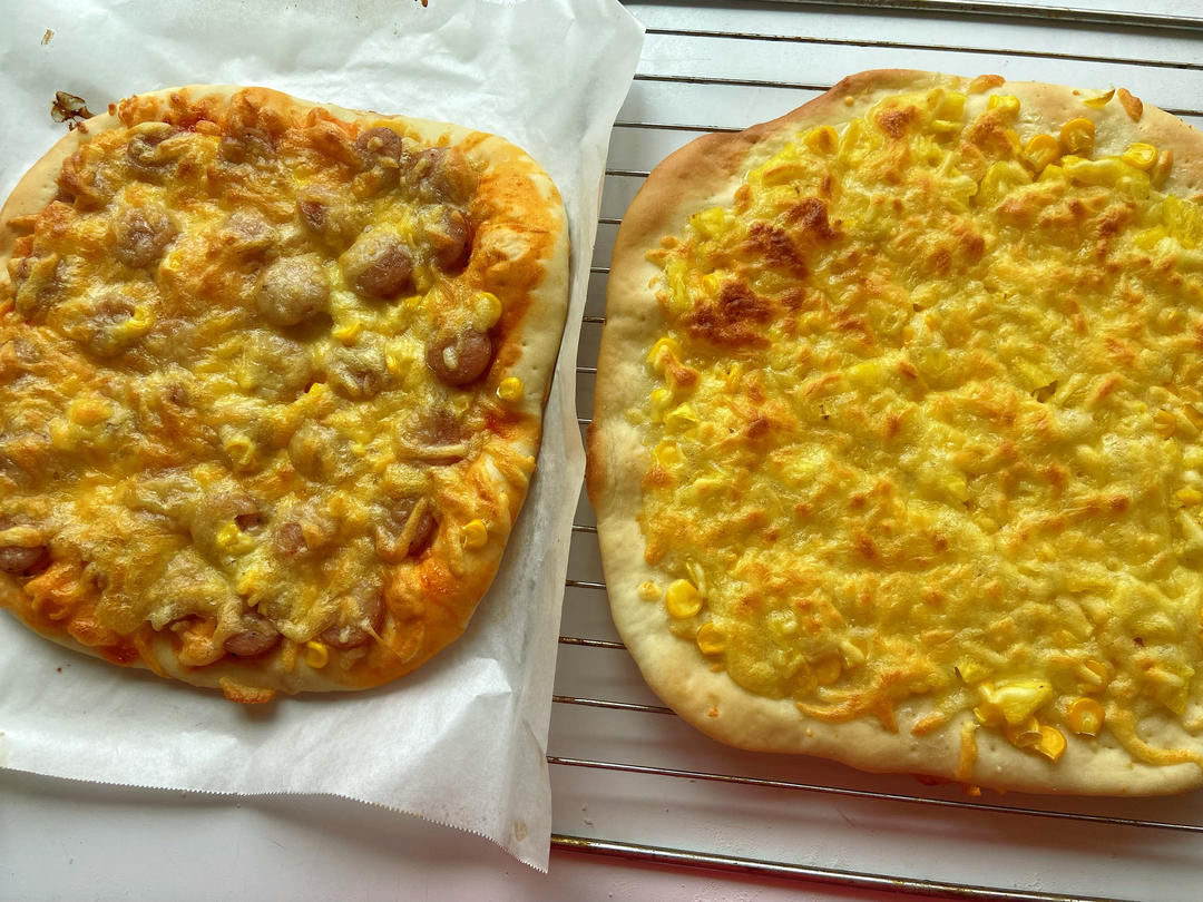 自制厚底披萨面饼