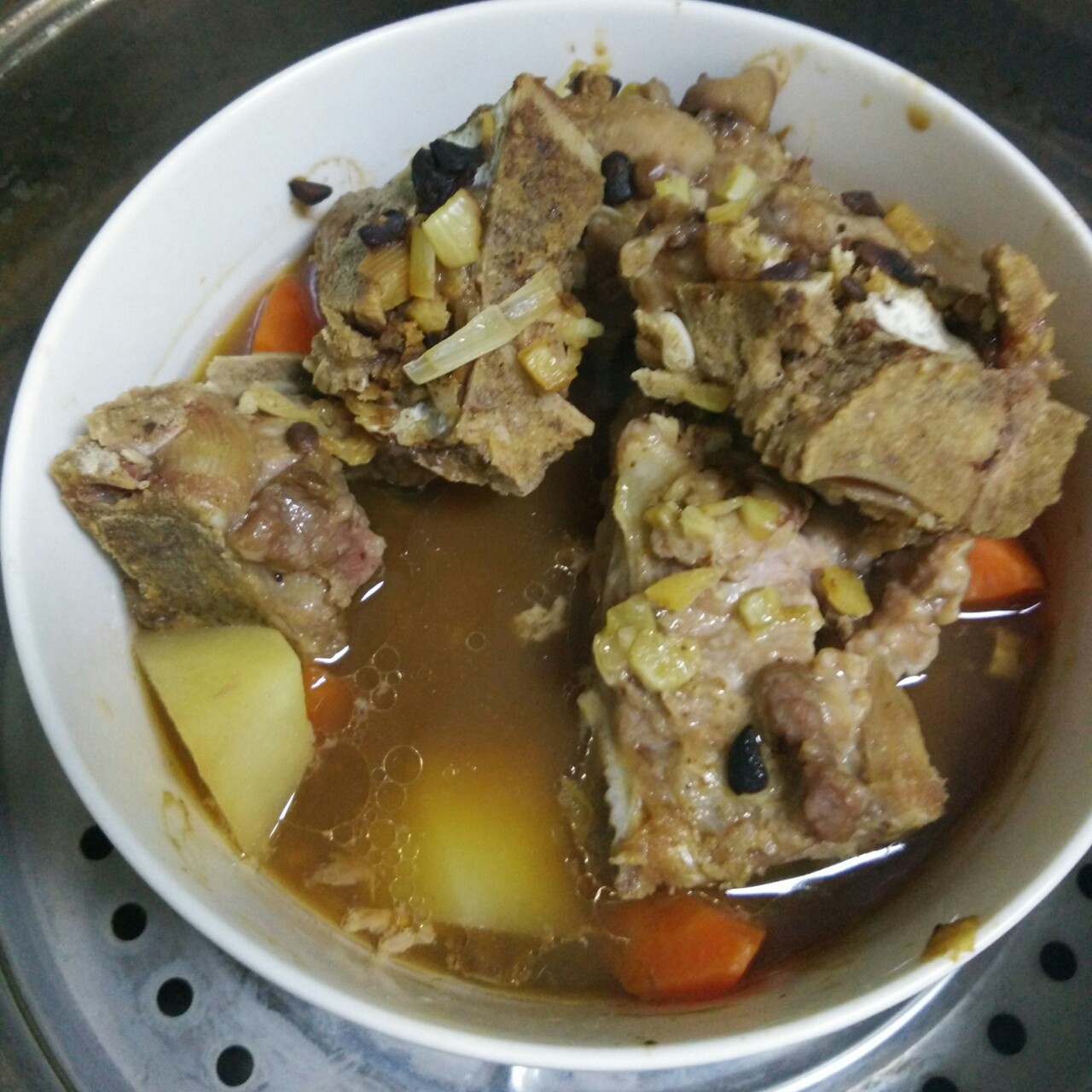 豉椒蒸土豆排骨