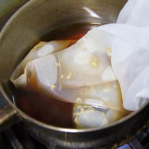 紫米燕麦桂花奶茶（秋冬暖饮）的做法 步骤5