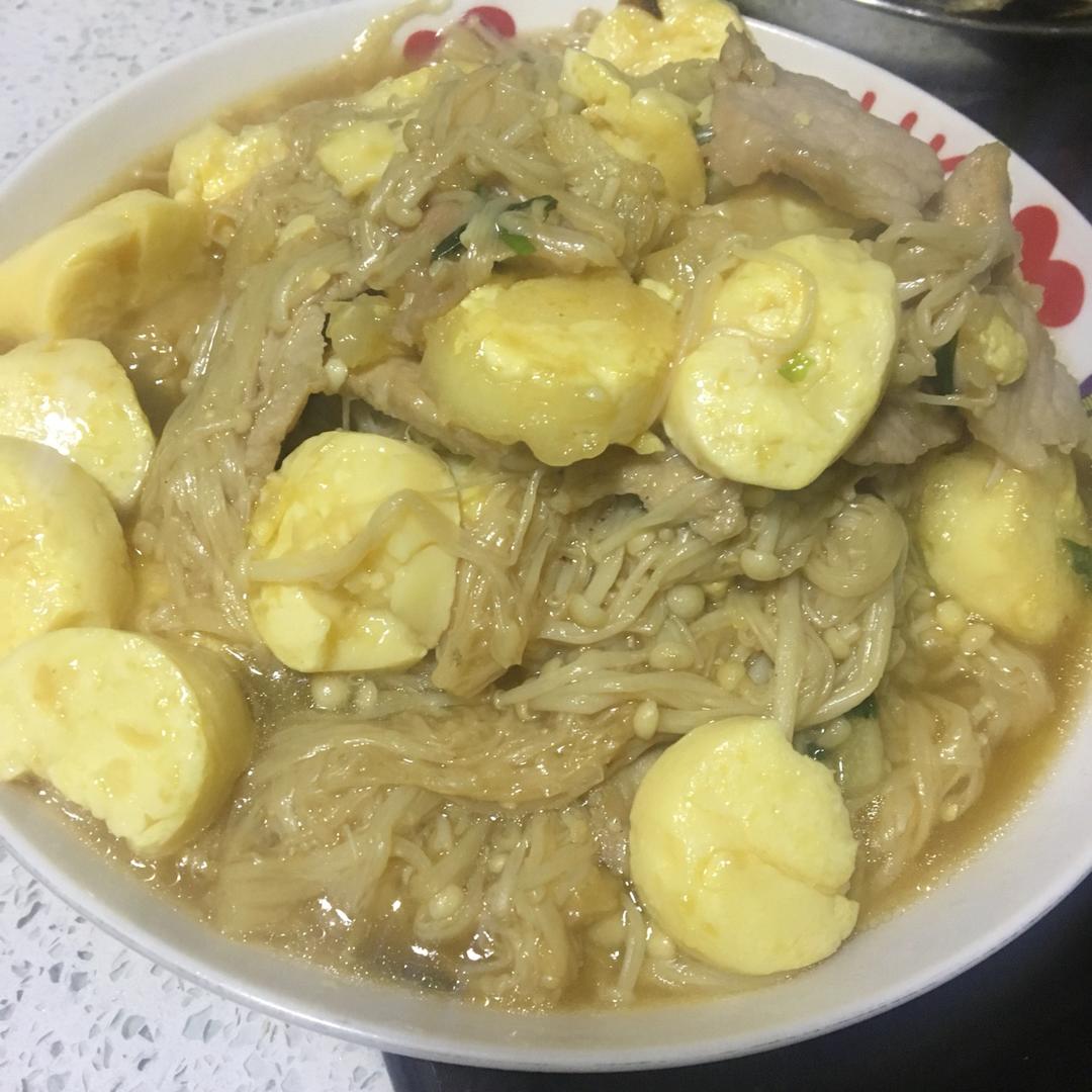 金针菇日本豆腐