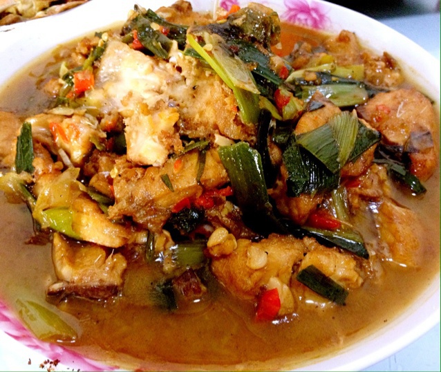 红烧鱼块