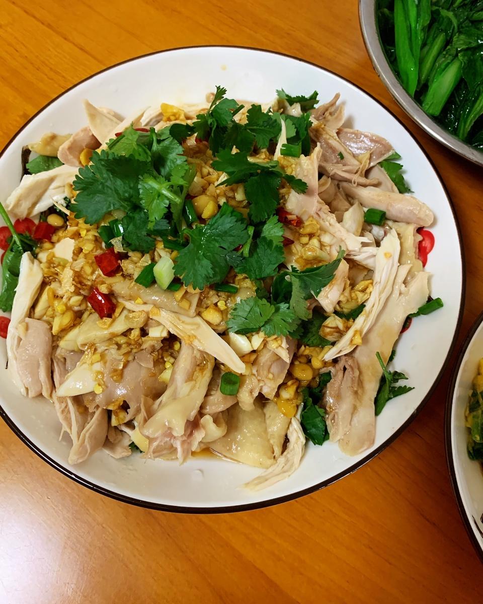 家常口水鸡（鸡腿版）